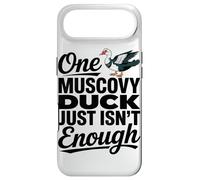 One Muscovy Duck Just Isn’t Enough Love Animal Coffee Lover Case for iPhone Air