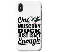 One Muscovy Duck Just Isn’t Enough Love Animal Coffee Lover Case for iPhone X/XS
