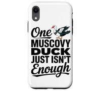 One Muscovy Duck Just Isn’t Enough Love Animal Coffee Lover Case for iPhone XR