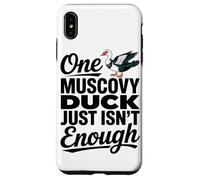 One Muscovy Duck Just Isn’t Enough Love Animal Coffee Lover Case for iPhone XS Max