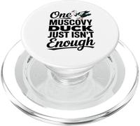 One Muscovy Duck Just Isn’t Enough Love Animal Coffee Lover PopSockets PopGrip for MagSafe
