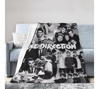 One Music Direction Blanket Soft Flannel Throw Blanket Lightweight Bed Blanket for Bedding Sofa Birthday Gifts40 X30