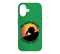 One Must Imagine Sisyphus Happy Funny Greek Mythology Myth Case for iPhone 17