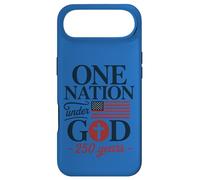One Nation Under God 250 Years American Flag Christian Cross Case for iPhone Air