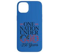One Nation Under God 250 Years American Patriot Faith Case for iPhone 14 Plus