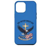 One Nation Under God 250 Years Blessed American Eagle Case for iPhone 12 Pro Max