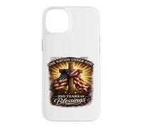 One Nation Under God 250 Years Blessings 4th of July Case for iPhone 14 Plus