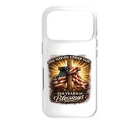One Nation Under God 250 Years Blessings 4th of July Case for iPhone 17 Pro