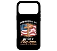 One Nation Under God 250 Years of Blessings Patriotic Case for iPhone 17 Pro Max