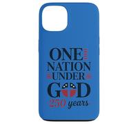 One Nation Under God 250 Years Patriotic Christian Design Case for iPhone 13