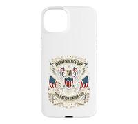 One Nation Under God 4th July Independence Day 250 Years Case for iPhone 15 Plus