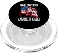 One Nation Under God American Usa Us America Patriotic Us PopSockets PopGrip for MagSafe