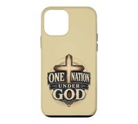 One Nation Under God Christian Cross Faith Case for iPhone 12 mini
