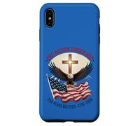 One Nation Under God Eagle Flag Cross 250 Years Blessed Case for iPhone XS Max