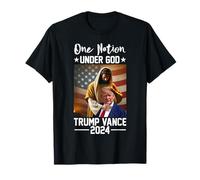 One Nation Under God Trump Vance 2024 Christian T-Shirt