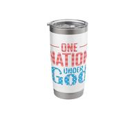 One Nation Under God USA Stainless Steel Insulated Tumbler