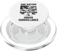 One Nation Under Surveillance 1984 Police State No Privacy PopSockets PopGrip for MagSafe
