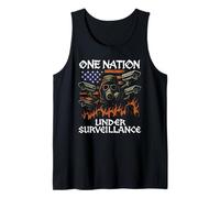 One Nation Under Surveillance 1984 Police State No Privacy Tank Top