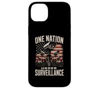 One Nation Under Surveillance Police State No Privacy 1984 Case for iPhone 14 Plus