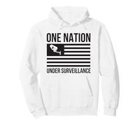One Nation Under Surveillance Privacy 1984 Patriot Act NSA Pullover Hoodie