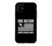 One Nation Under Surveillance Privacy World Order 1984 Chip Case for iPhone 11