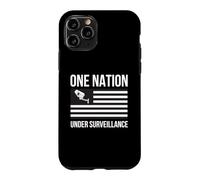 One Nation Under Surveillance Privacy World Order 1984 Chip Case for iPhone 11 Pro