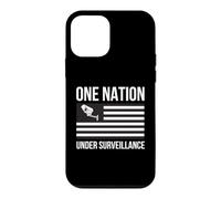 One Nation Under Surveillance Privacy World Order 1984 Chip Case for iPhone 12 mini
