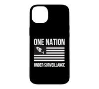 One Nation Under Surveillance Privacy World Order 1984 Chip Case for iPhone 14 Plus