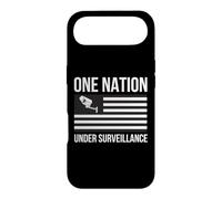 One Nation Under Surveillance Privacy World Order 1984 Chip Case for iPhone Air