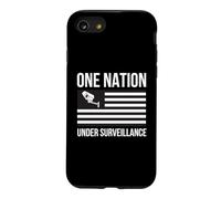 One Nation Under Surveillance Privacy World Order 1984 Chip Case for iPhone SE (2020) / 7/8
