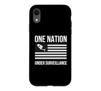 One Nation Under Surveillance Privacy World Order 1984 Chip Case for iPhone XR