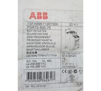 one new Abb PSR72-600-70 1SFA896113R7000 Soft Starter Quality assurance