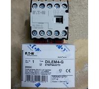 One New EATON MOELLER DILEM4-G 24VDC Contactor
