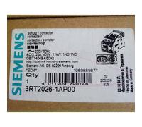 ONE New SIEMENS 3RT2026-1AP00 230V 50HZ Contactor Fast Ship #YP1