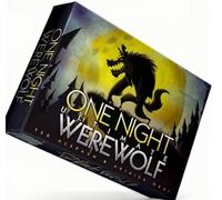 One Night Ultimate Werewolf - Fun Party Game for Kids & Adults | Engaging Social Deduction | Fast-Paced Gameplay | Hidden Roles & Bluffing, Black