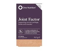 One Nutrition Joint Factor - Support for Cartilage, Bones & Muscles - 9X Unique Ingredients Including Turmeric, Boswelia, ASU & Vitamin D3 - 60 Tablets