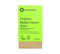 One Nutrition Organic Barley Grass Juice - 90 x 500mg Capsules
