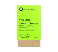 One Nutrition Organic Power Greens - 100 x 500mg Capsules