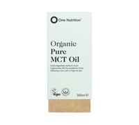 One Nutrition Organic Pure MCT Oil - 300ml - Best Before Date is 31st May 2026