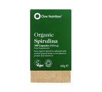 One Nutrition Organic Spirulina - 100 x 500mg Capsules