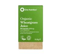 One Nutrition Organic Wheatgrass Juice - 90 x 500mg Capsules