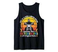 One of A Kind Ltd Edition Awesome Since October 1983 Biker Tank Top