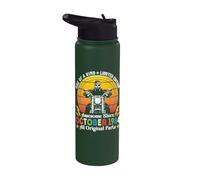 One of A Kind Ltd Edition Awesome Since October 1984 Biker Stainless Steel Insulated Water Bottle