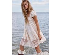 One of a Kind Romper by Intimately at Free People in Angel Food, Size: Medium - female