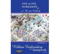 One on One Workshops in Ribbon Embroidery and Stumpwork with Di van Niekerk