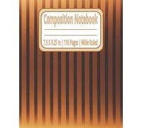 One Page at a Time - Work-Ruled Notebook for Students & Employees: Ruled Writing Notebook | College, School, and Employee Lined paper Pad | ideal for ... & Journals | 110 Pages | 7.5X9.25 Inches