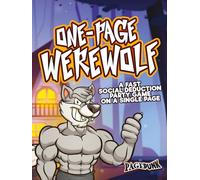 One-Page Werewolf: A Fast Social Deduction Party Game on a Single Page