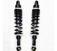 One Pair 370mm 380mm 390mm 8mm Spring Motorcycle Shock Absorber Adjust Rear Suspension For S&uzuki