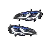 One Pair Car Led Headlights Compatible For BMW X5 E70 Accessories 2007-2013 E70 Modified Led Front DRL Turn Signal Lights Assembly(11-13 year)