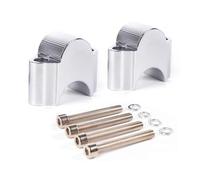 One Pair Motorcycle Handlebar Riser Bar Mount Handle Clamp Universal 28mm 1 For Ya&maha For Suzuki BAG101 Handlebars Fat Bar Risers